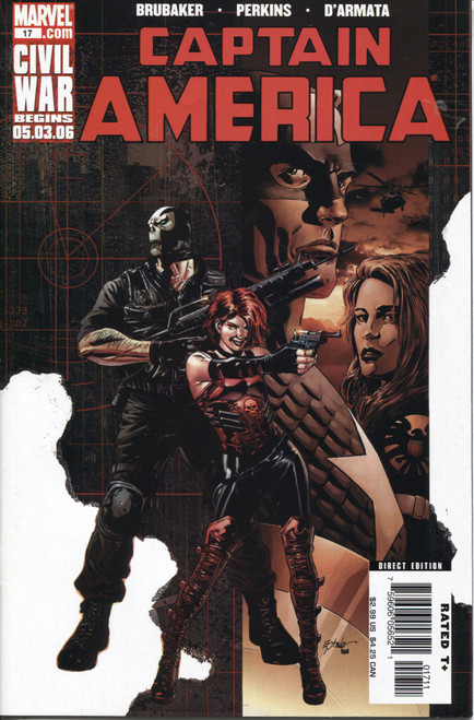 Captain America (2005 Series) #17 NM- 9.2