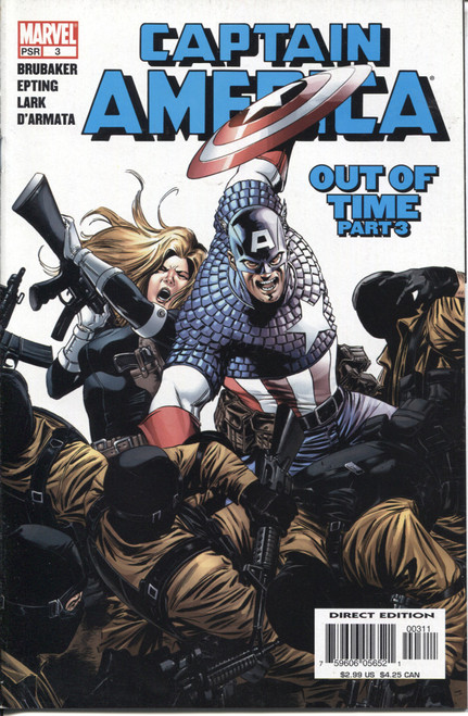 Captain America (2005 Series) #3 NM- 9.2