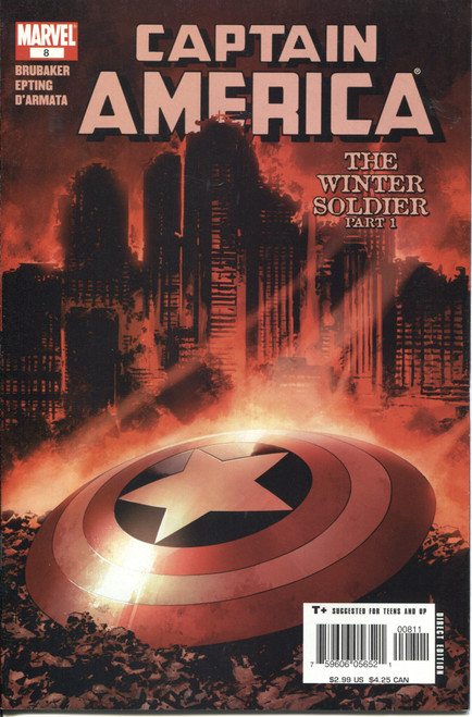 Captain America (2005 Series) #8 NM- 9.2