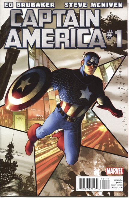 Captain America (2011 Series) #01 NM- 9.2