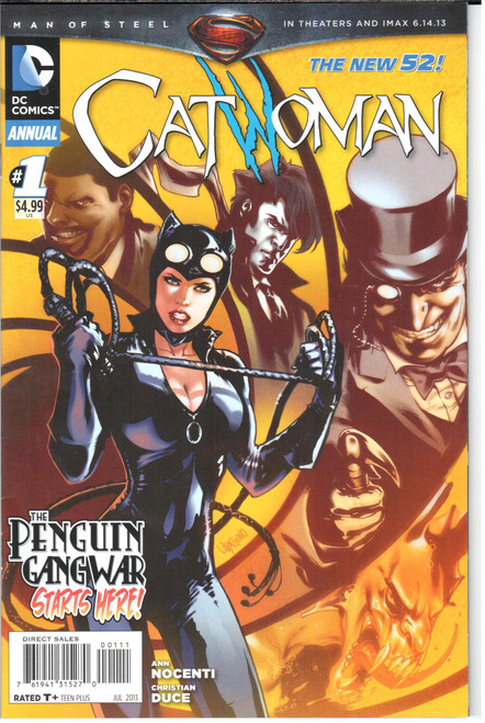 Catwoman (2010 Series) #1 NM- 9.2 Catwoman (2010 Series) #1 NM- 9.2