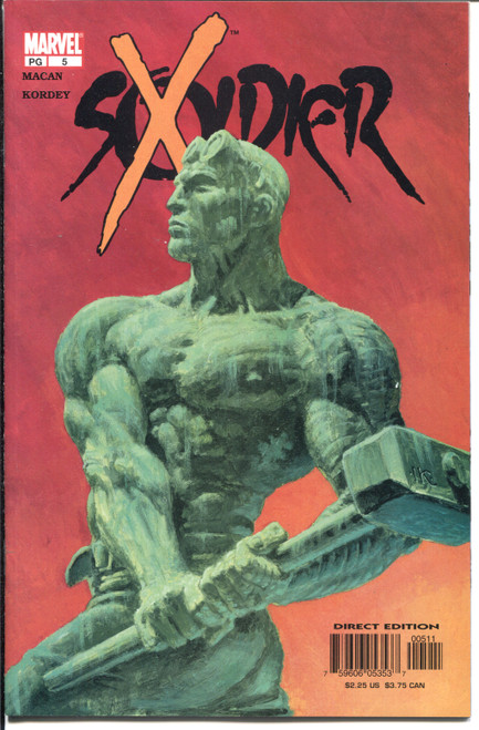 Soldier X (2002 Series) #5 NM- 9.2 Soldier X (2002 Series) #5 NM- 9.2