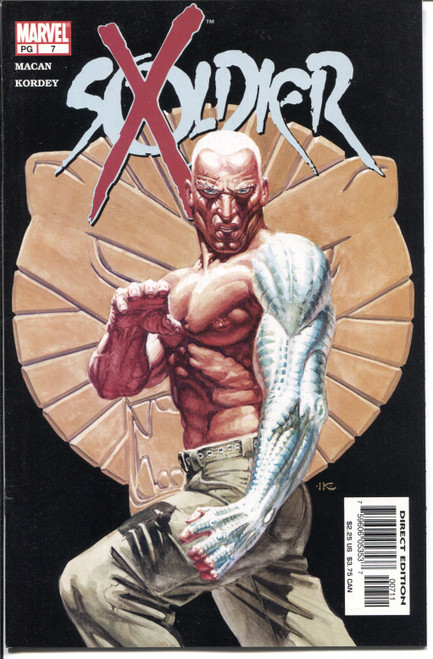 Soldier X (2002 Series) #7 NM- 9.2 Soldier X (2002 Series) #7 NM- 9.2