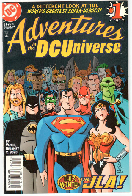 Adventures in the DC Universe #1 NM- 9.2 Adventures in the DC Universe #1 NM- 9.2