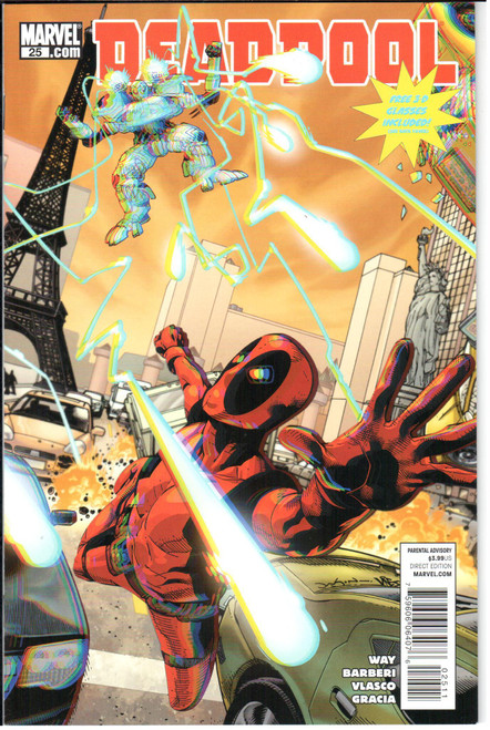 Deadpool (2008 Series) #25 NM- 9.2 Deadpool (2008 Series) #25 NM- 9.2
