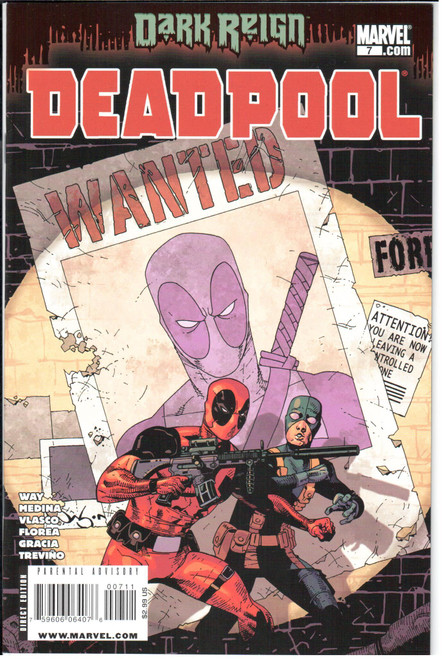 Deadpool (2008 Series) #7 NM- 9.2 Deadpool (2008 Series) #7 NM- 9.2