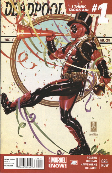 Deadpool (2013 Series) #25A NM- 9.2 Deadpool (2013 Series) #25A NM- 9.2