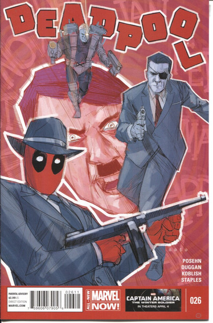 Deadpool (2013 Series) #26A NM- 9.2 Deadpool (2013 Series) #26A NM- 9.2