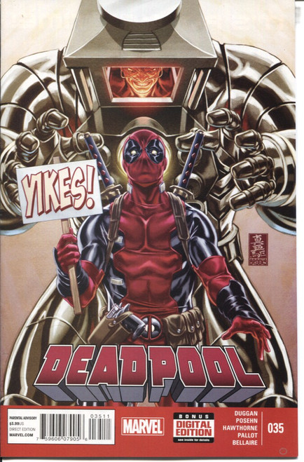 Deadpool (2013 Series) #35 NM- 9.2 Deadpool (2013 Series) #35 NM- 9.2