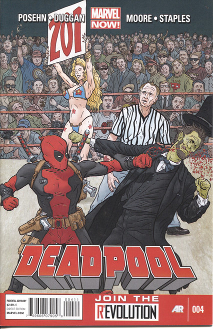 Deadpool (2013 Series) #4A NM- 9.2 Deadpool (2013 Series) #4A NM- 9.2