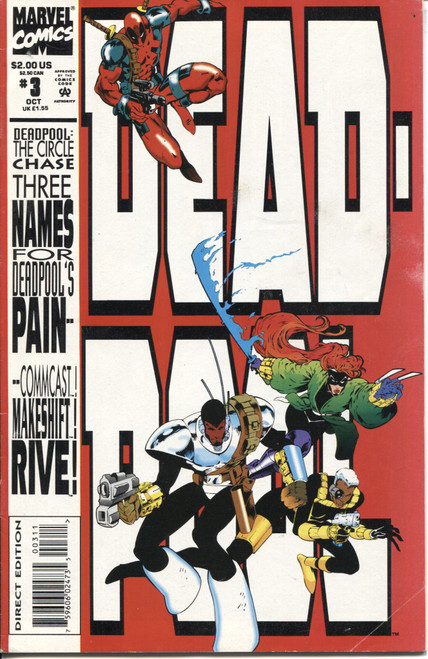 Deadpool Circle Chase #3 FN+ 6.5