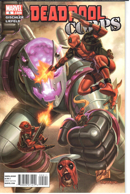 Deadpool Corps (2010 Series) #5 NM- 9.2 Deadpool Corps (2010 Series) #5 NM- 9.2