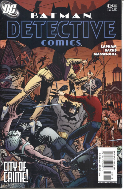 Detective Comics (1937 Series) #814 NM- 9.2