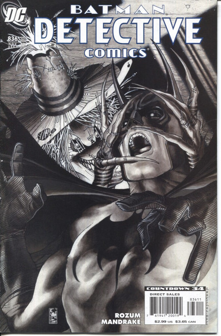 Detective Comics (1937 Series) #836 NM- 9.2