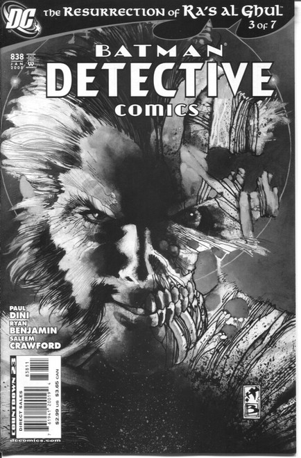 Detective Comics (1937 Series) #838 NM- 9.2