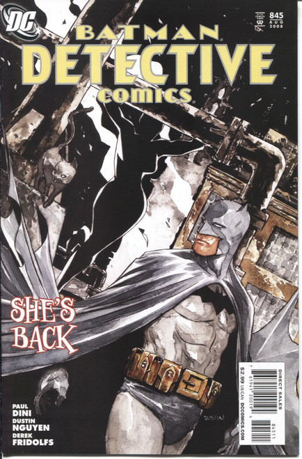 Detective Comics (1937 Series) #845 NM- 9.2