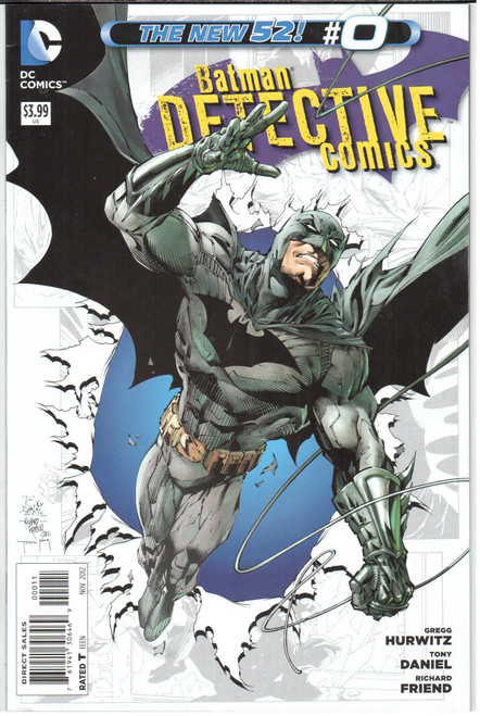 Detective Comics (2011 Series) #0 1st Print NM- 9.2
