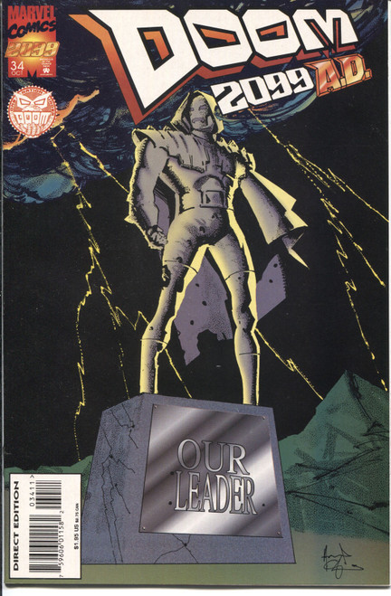 Doom 2099 (1993 Series) #34 NM- 9.2