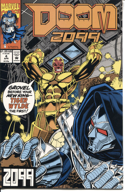 Doom 2099 (1993 Series) #4 NM- 9.2