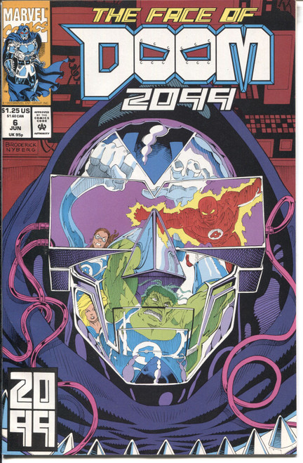 Doom 2099 (1993 Series) #6 NM- 9.2
