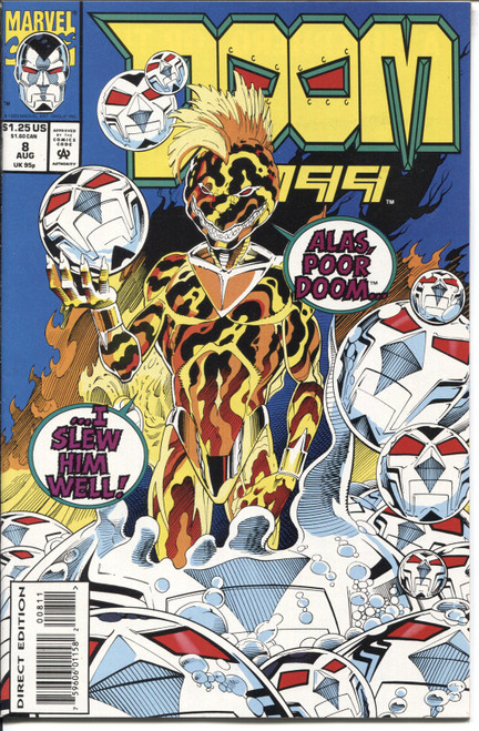 Doom 2099 (1993 Series) #8 NM- 9.2 Doom 2099 (1993 Series) #8 NM- 9.2