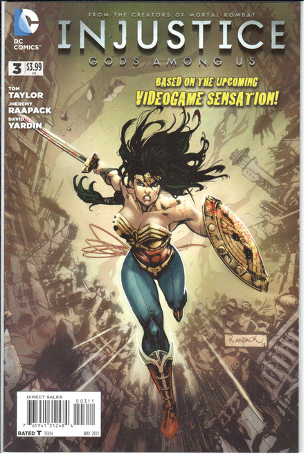 Injustice Gods Among Us #3 VF 8.0