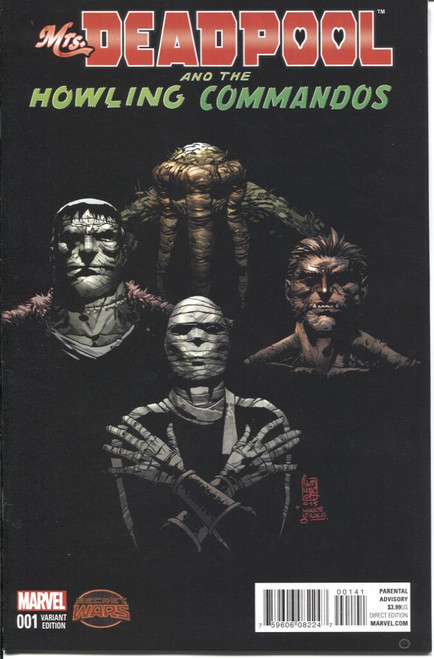 Mrs Deadpool & Howling Commandos #1B NM- 9.2