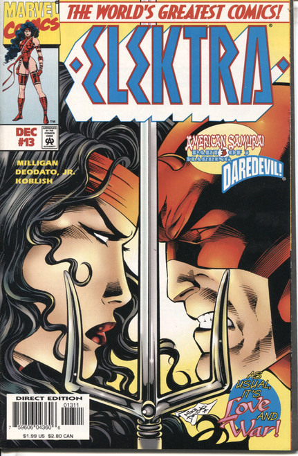 Elektra (1996 Series) #13 NM- 9.2 Elektra (1996 Series) #13 NM- 9.2