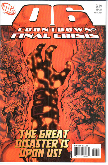 Countdown to Final Crisis #6 NM- 9.2