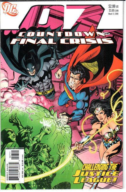 Countdown to Final Crisis #7 NM- 9.2 Countdown to Final Crisis #7 NM- 9.2