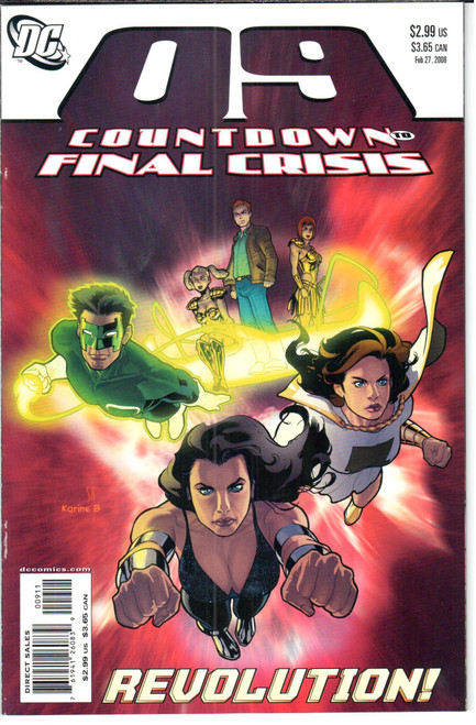Countdown to Final Crisis #9 NM- 9.2 Countdown to Final Crisis #9 NM- 9.2