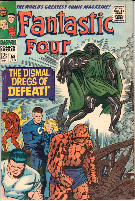 Fantastic Four (1961 Series) #58 FN/VF 7.0