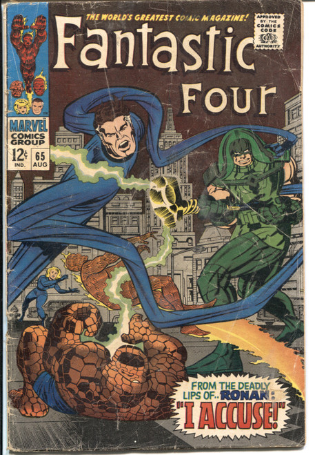 Fantastic Four (1961 Series) #65 GD 2.0 Fantastic Four (1961 Series) #65 GD 2.0