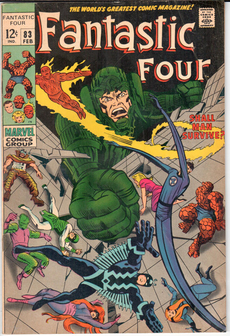 Fantastic Four (1961 Series) #83 FN+ 6.5