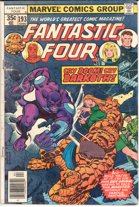 Fantastic Four (1961 Series) #193 Newsstand VG 4.0