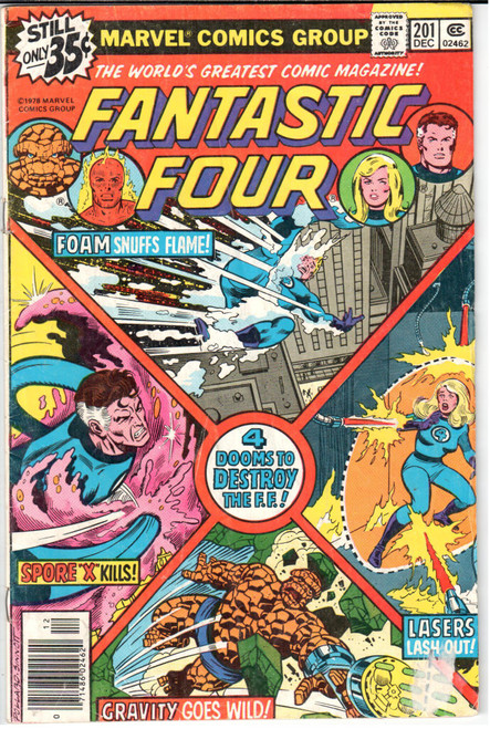 Fantastic Four (1961 Series) #201 Newsstand VG/FN 5.0