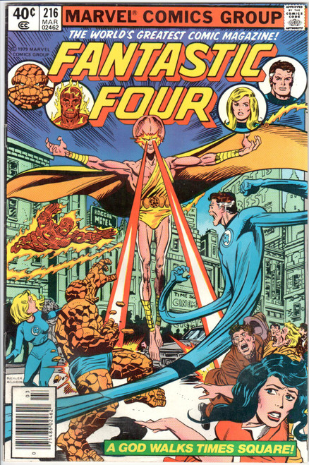 Fantastic Four (1961 Series) #216 Newsstand FN/VF 7.0