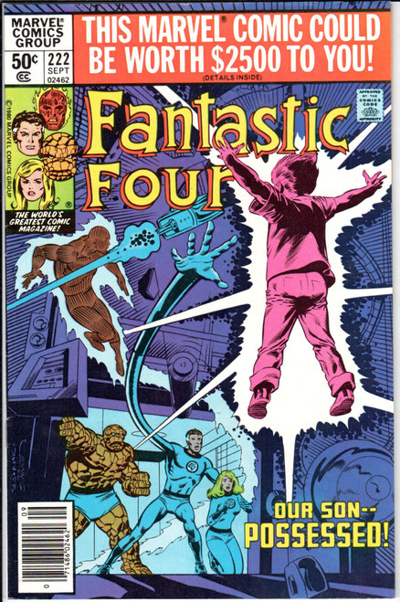 Fantastic Four (1961 Series) #222 Newsstand NM- 9.2