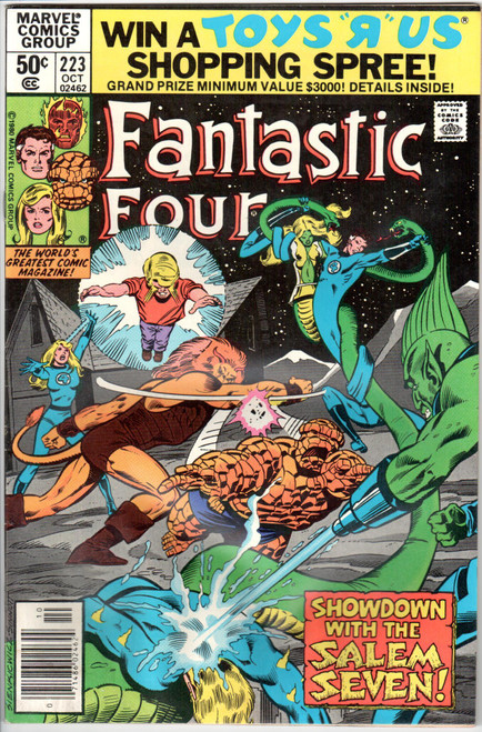 Fantastic Four (1961 Series) #223 Newsstand NM- 9.2