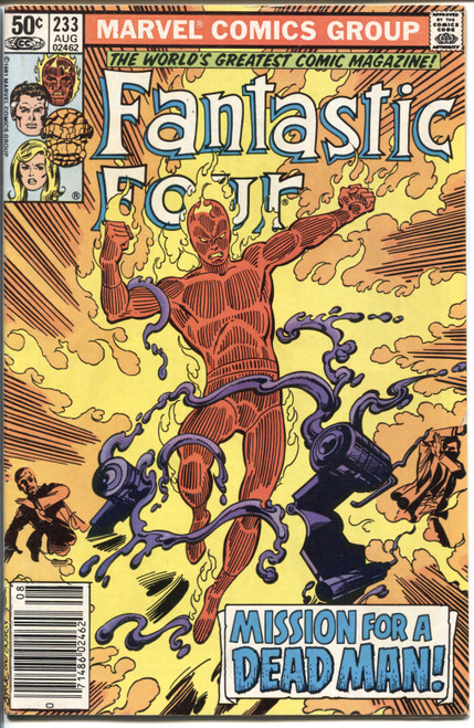 Fantastic Four (1961 Series) #233 Newsstand VF 8.0