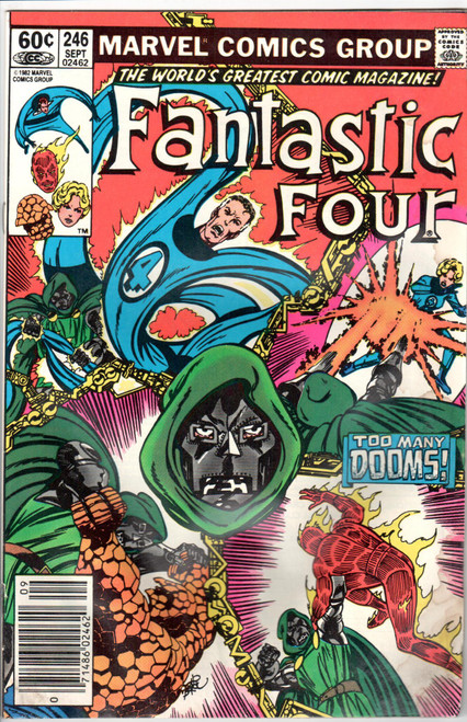 Fantastic Four (1961 Series) #246 Newsstand VG- 3.5 Fantastic Four (1961 Series) #246 Newsstand VG- 3.5