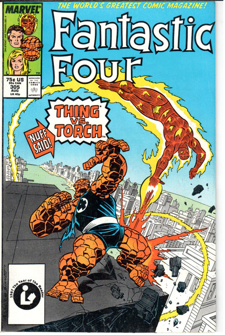Fantastic Four (1961 Series) #305 VF+ 8.5