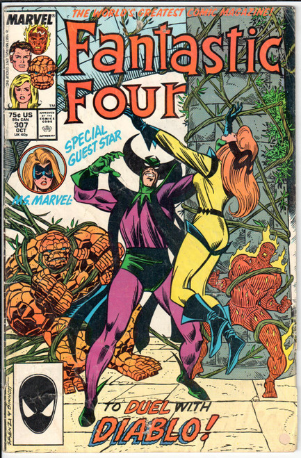 Fantastic Four (1961 Series) #307 VG 4.0 Fantastic Four (1961 Series) #307 VG 4.0