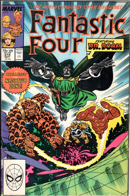 Fantastic Four (1961 Series) #318 VF+ 8.5