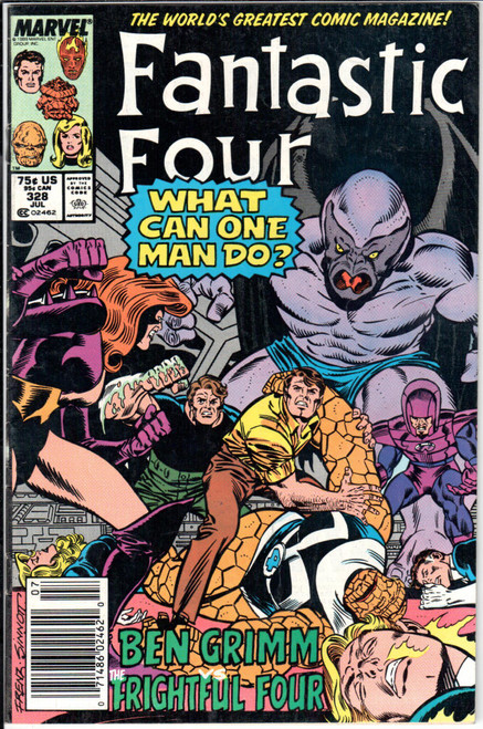Fantastic Four (1961 Series) #328 Newsstand NM- 9.2