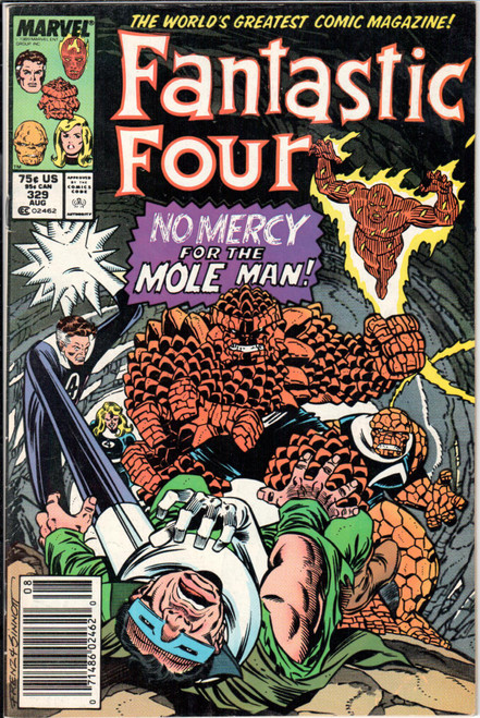 Fantastic Four (1961 Series) #329 Newsstand VF+ 8.5