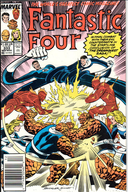 Fantastic Four (1961 Series) #333 VF+ 8.5