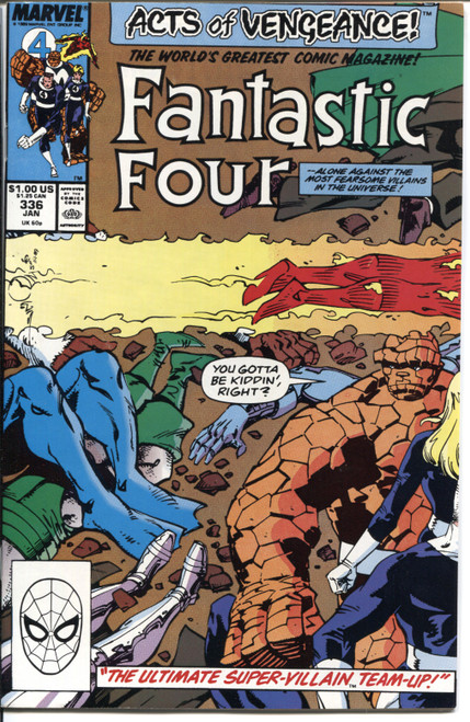 Fantastic Four (1961 Series) #336 NM- 9.2 Fantastic Four (1961 Series) #336 NM- 9.2