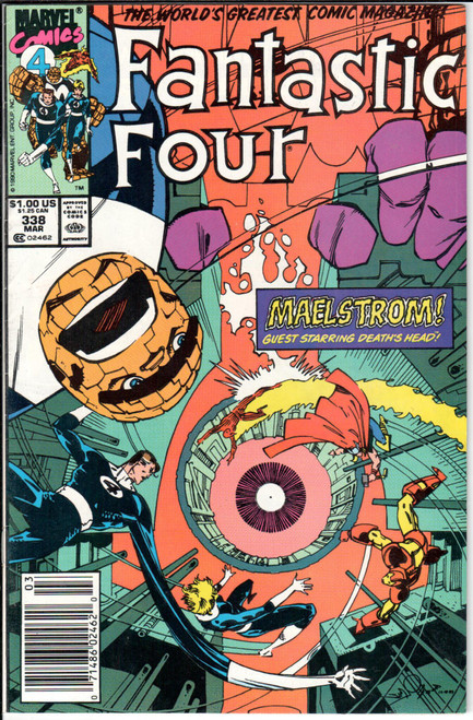 Fantastic Four (1961 Series) #338 Newsstand NM- 9.2