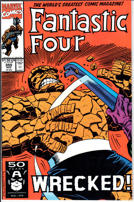 Fantastic Four (1961 Series) #355 NM- 9.2